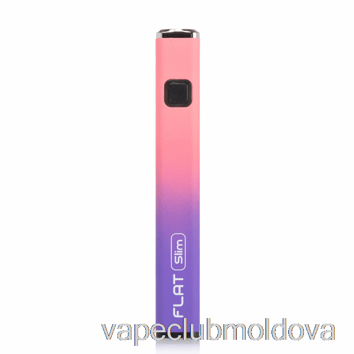 Kit Vape Pod Yocan Flat Slim 350mah Baterie Violet Roz
